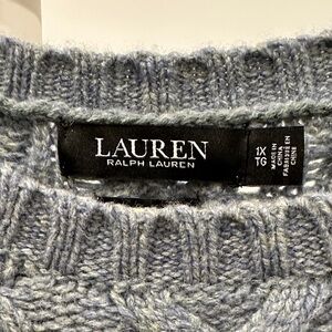 Lauren Ralph Lauren Women's Heather Gray Sweater